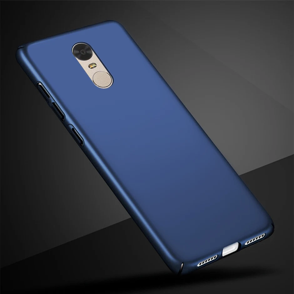 Пластиковый тонкий чехол для телефона Xiaomi Redmi Note 4 Pro Жесткий Чехол из