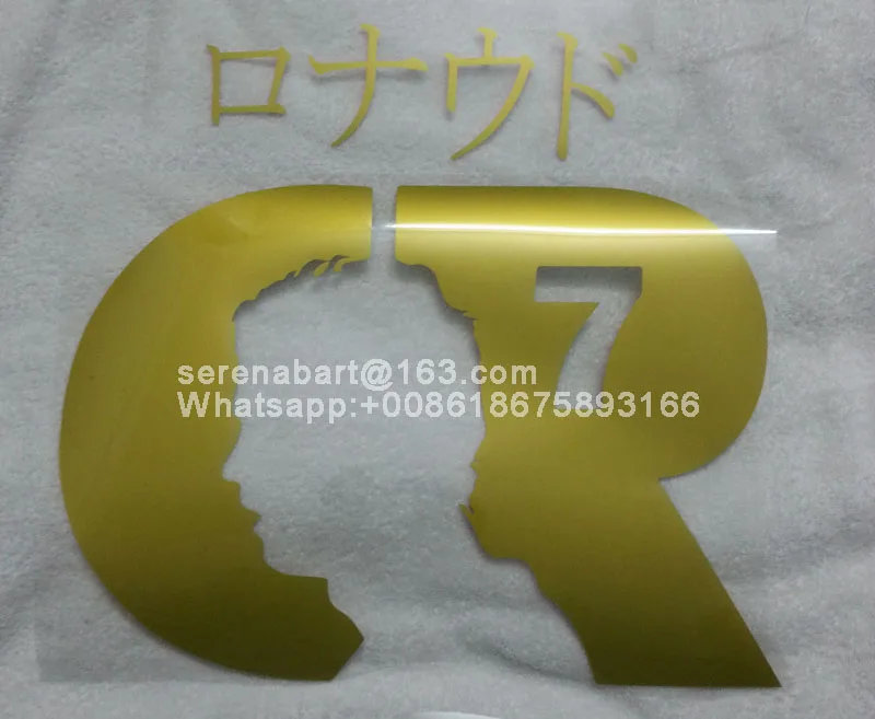 Serenabart настроить Nameset футбол печатания пользовательское имя номер Флокирование