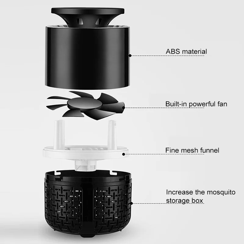 USB устройство для уничтожения комаров фотокатализатор бесшумная домашняя