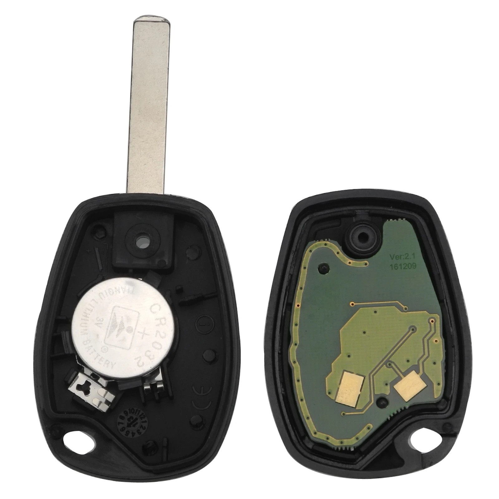 2/3 BTN дистанционный брелок 433 МГц PCF7947 чип для Renault/Kangoo II/Clio III Duster модус Клио 3 Twingo DACIA