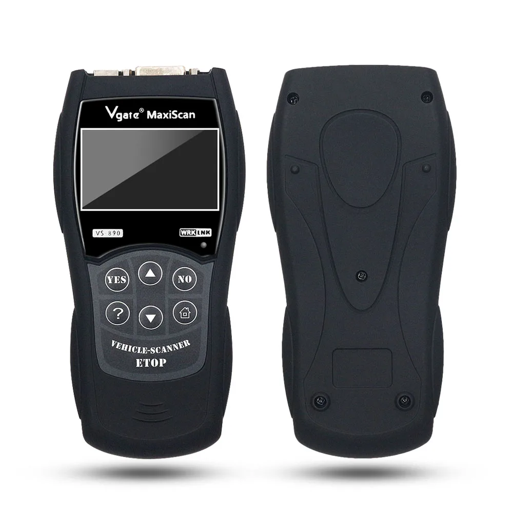Считыватель кодов VGATE VS890 OBD2 универсальный сканер OBDII с многоязычной и