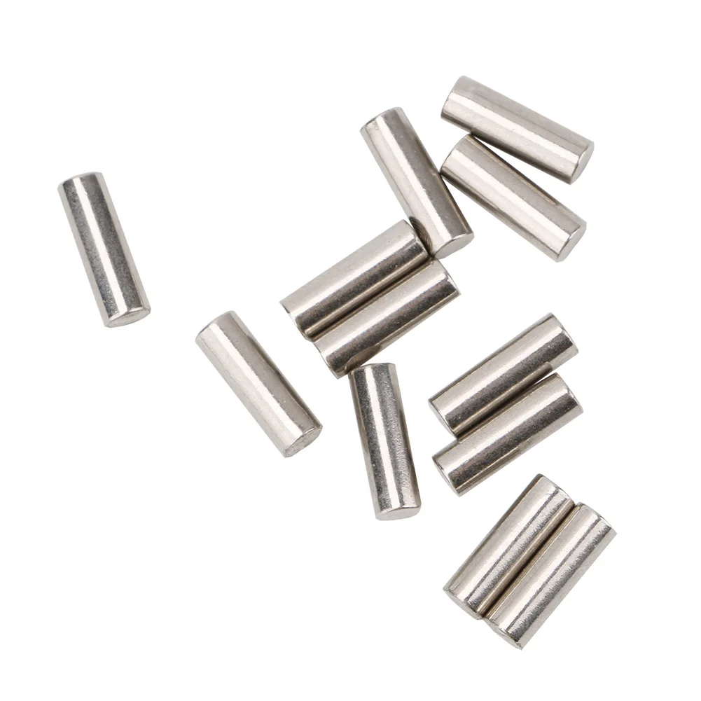 12pcs Electric Guitar Humbucker Pickup Metal Pole Slug Unmagnetized Rods 18mm/15mm Length 5mm Diameter | Спорт и развлечения