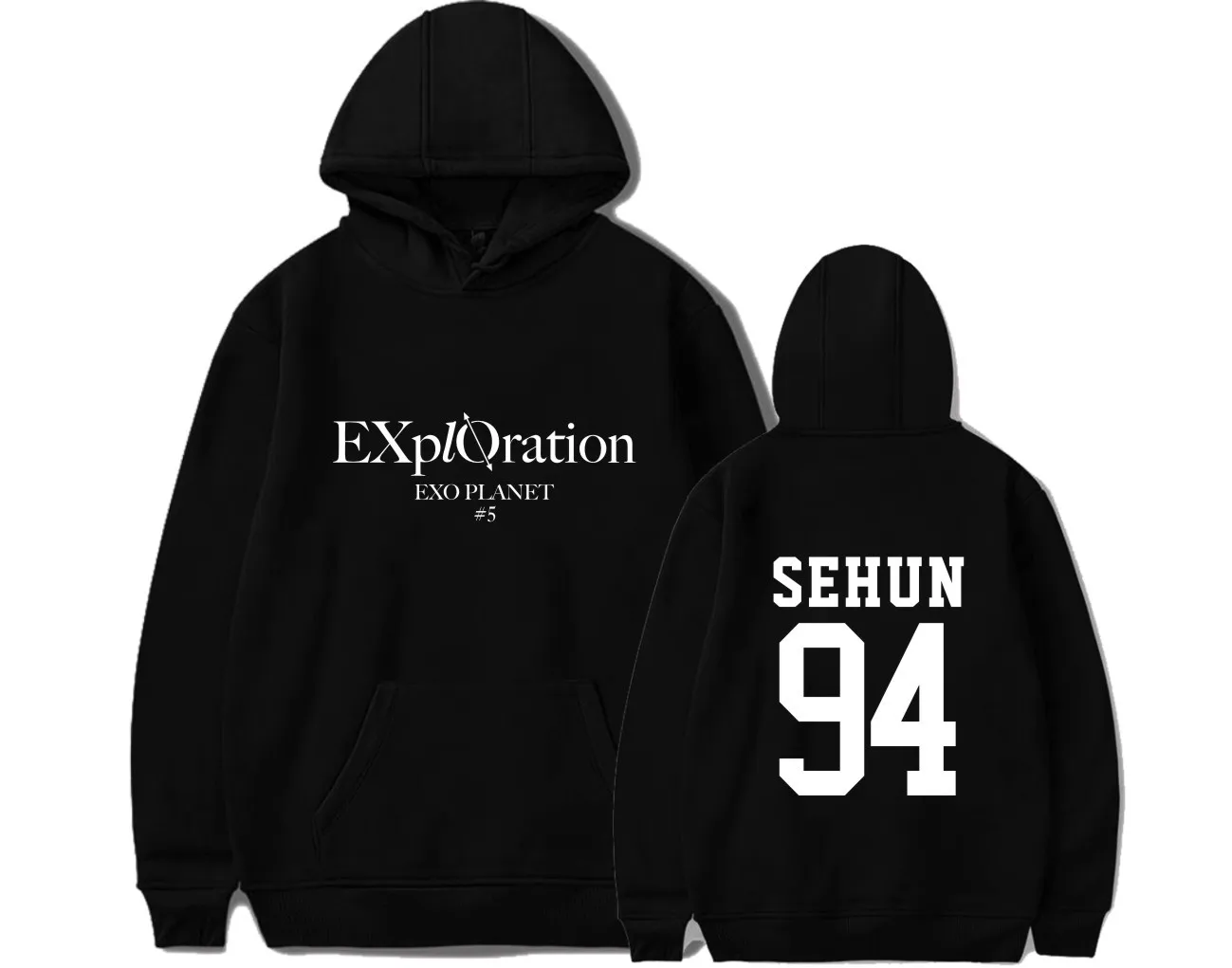 Новинка kpop Exo 5th World tour Planet #5 Толстовка с принтом корейский пуловер для мужчин и