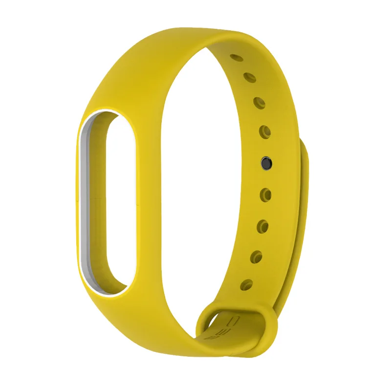 Для mi Группа 2 ремешок для Xiaomi Браслет ремни замена силиконовые Smart Band красочные