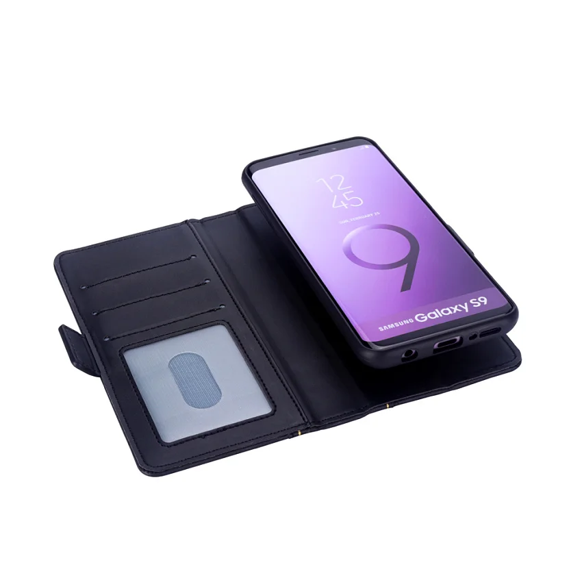 Новый роскошный кожаный чехол-книжка для iPhone SE 5 5S 7 6 6S 8 Plus с кошельком Samsung S9 S8 |