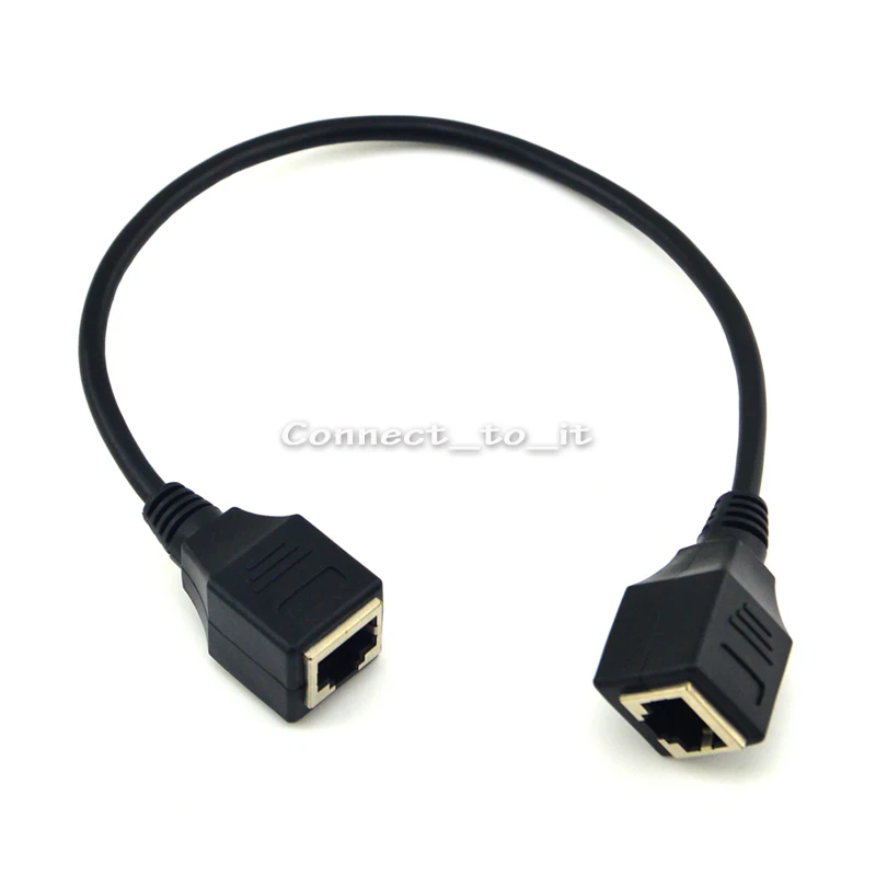 Ethernet LAN RJ45 сетевой разъем Гнездовой к гнезду Адаптерный кабель 30 см |