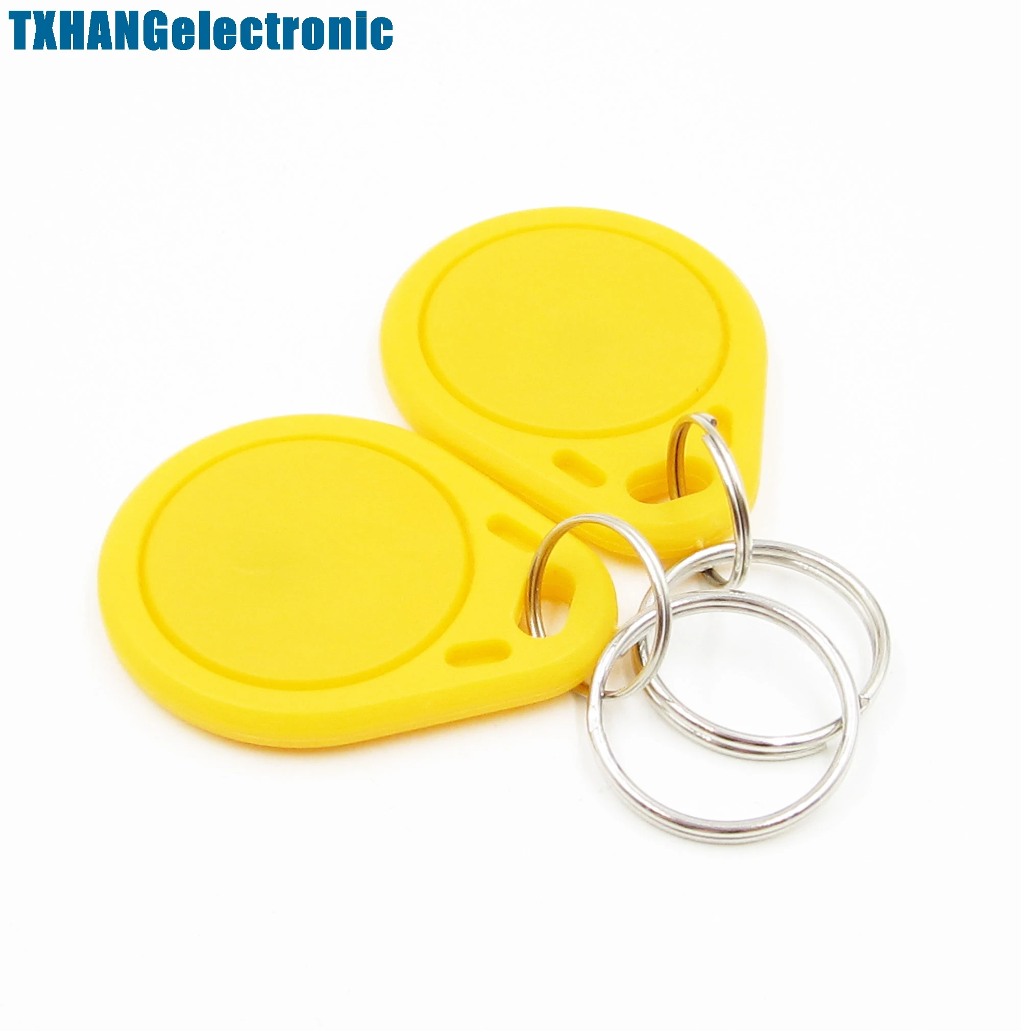 Желтая rfid-карта с датчиком приближения брелоки IC брелок 13 56 МГц 5 шт. | Электронные