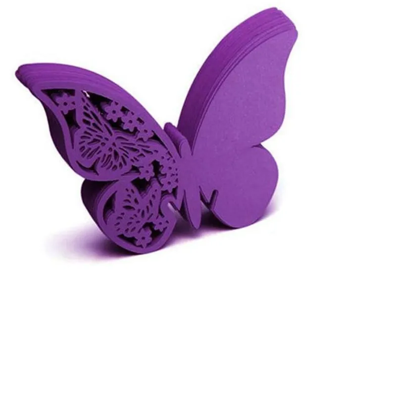 50 шт. бумажные бокалы для вина в виде бабочек | Дом и сад