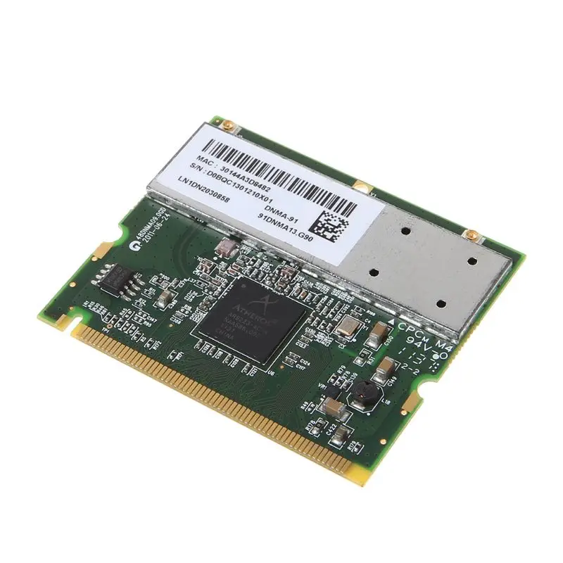Для Atheros AR9223 Mini PCI Notebook беспроводная WIFI WLAN сетевая карта для Acer Toshiba Dell 300M 802 11 a/b/g/n |