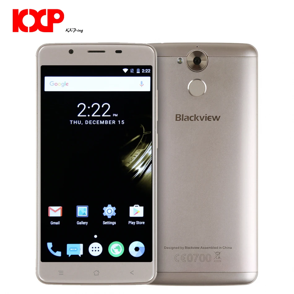 Blackview P2 5 дюймов мобильный телефон большая батарея 6000 мАч MTK6750T Восьмиядерный 4 Гб +