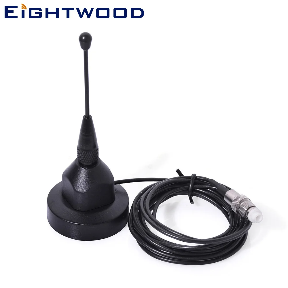 Eightwood автомобильная GSM радио антенна 890-960 МГц 3dBi Магнитный стаб вертикальный всенаправленный FME гнездовой разъем RFIT AM/FM радио