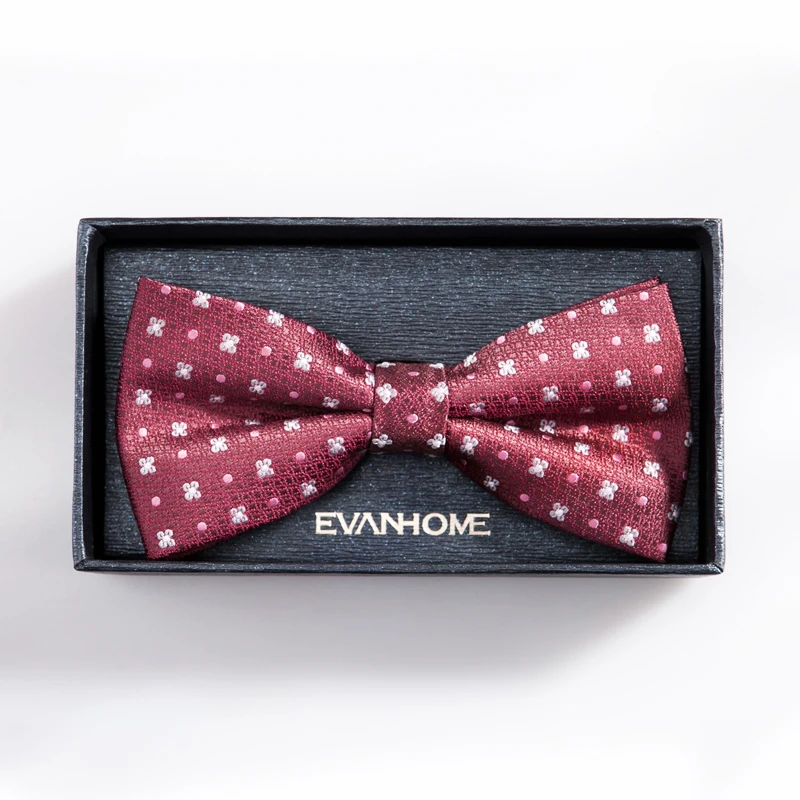 SALE New 2019 High Quality Designer brand Bow Tie Red Floral Men's Ties for Weddings Formal Business Mens Bowtie Gift Box | Аксессуары