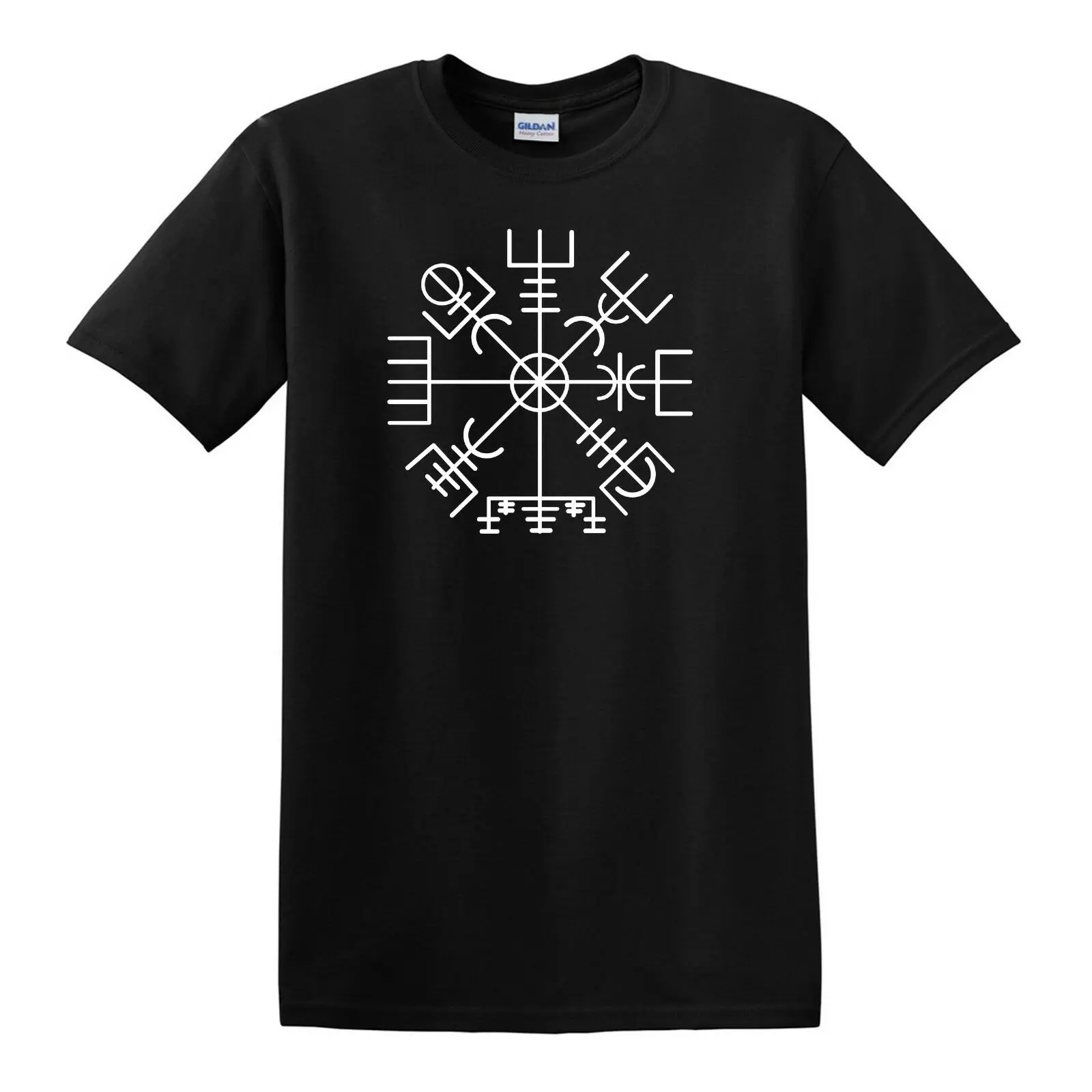 VEGVISIR T-shirt - S to 6XL Norse Odin Viking Ragnarok Thor Valhalla | Мужская одежда
