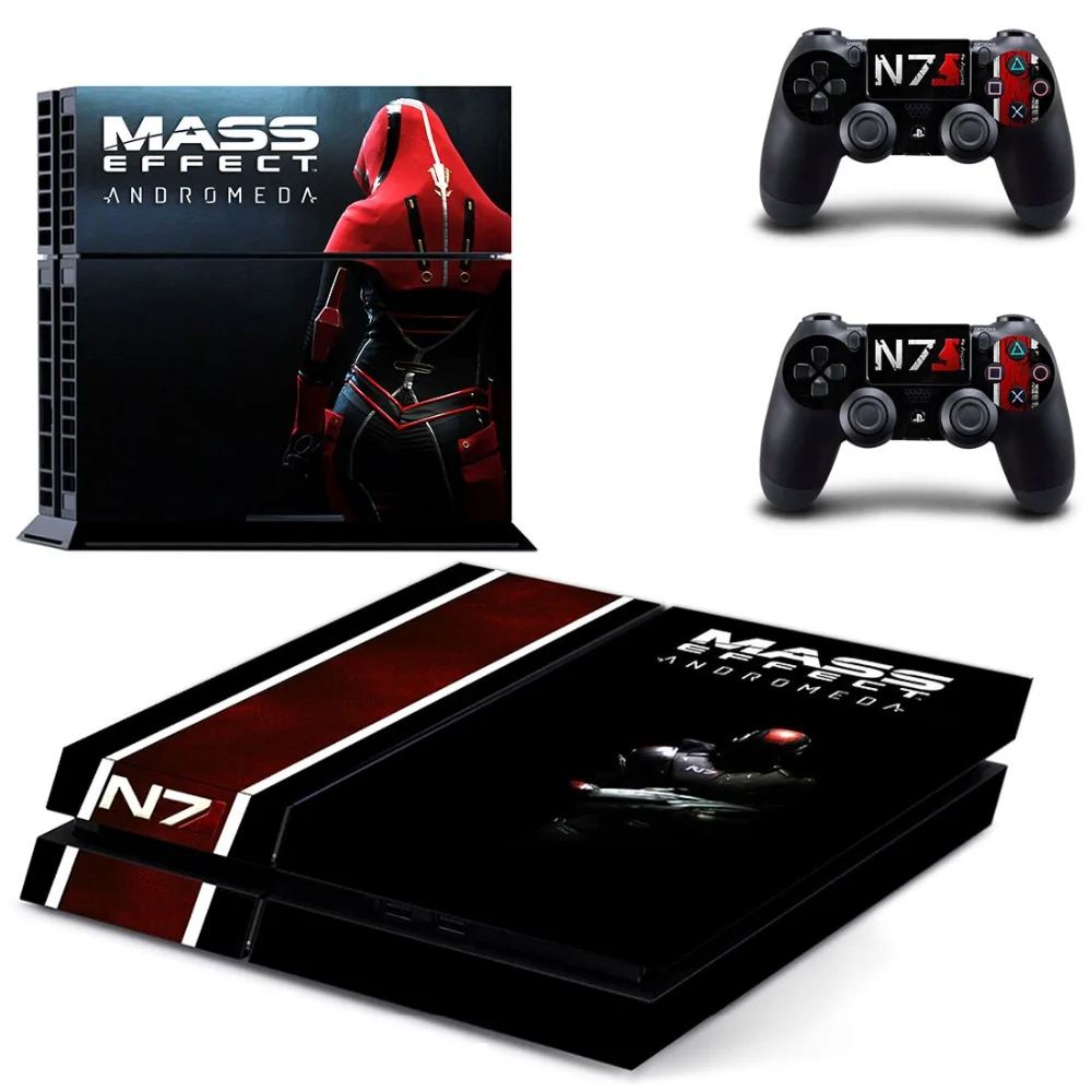 Виниловая наклейка для игровой консоли Playstation 4 и 2 контроллера PS4 Skin Sticker
