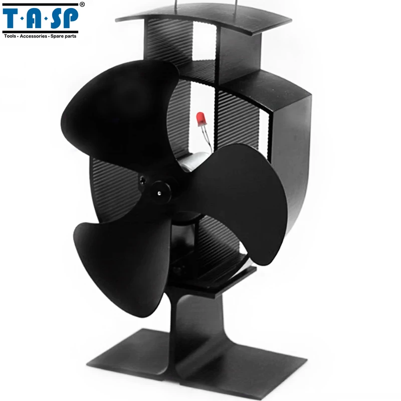 6 дюймов Multi Функция тепла питание Эко Плита вентилятор для дровяной камин и USB