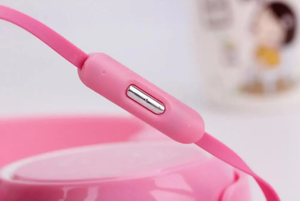 Новинка, Мультяшные наушники, гарнитура, милый мастер, hello kitty, наушники для iphone, samsung xiaomi, гарнитура