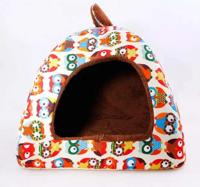 Флюоресцентная кровать для домашних питомцев мягкая щенков кошек маленьких