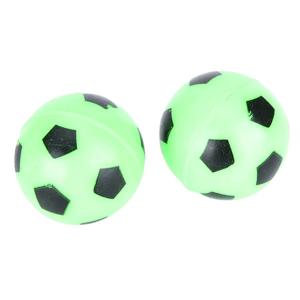 

10Pcs Bouncing Football Soccer Ball Rubber Elastic Jumping Kid Outdoor Ball Toys Wholesale Random color