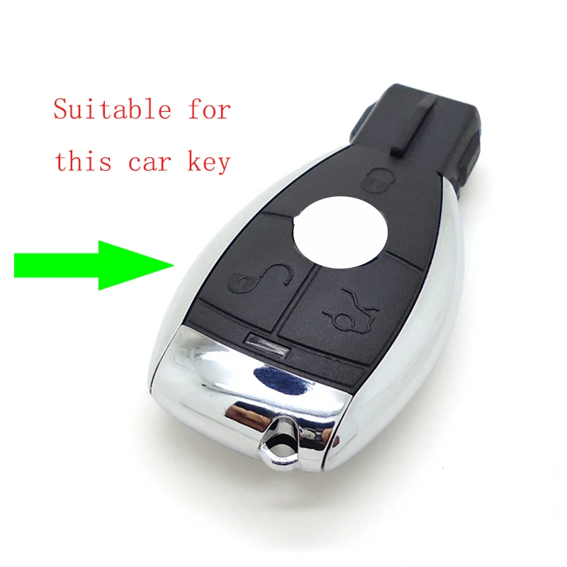 Силиконовый чехол с 3 кнопками для Mercedes benz W203 CLK w211 e200 AMG C180 C E S Class|key fob covers|fob coversilicone