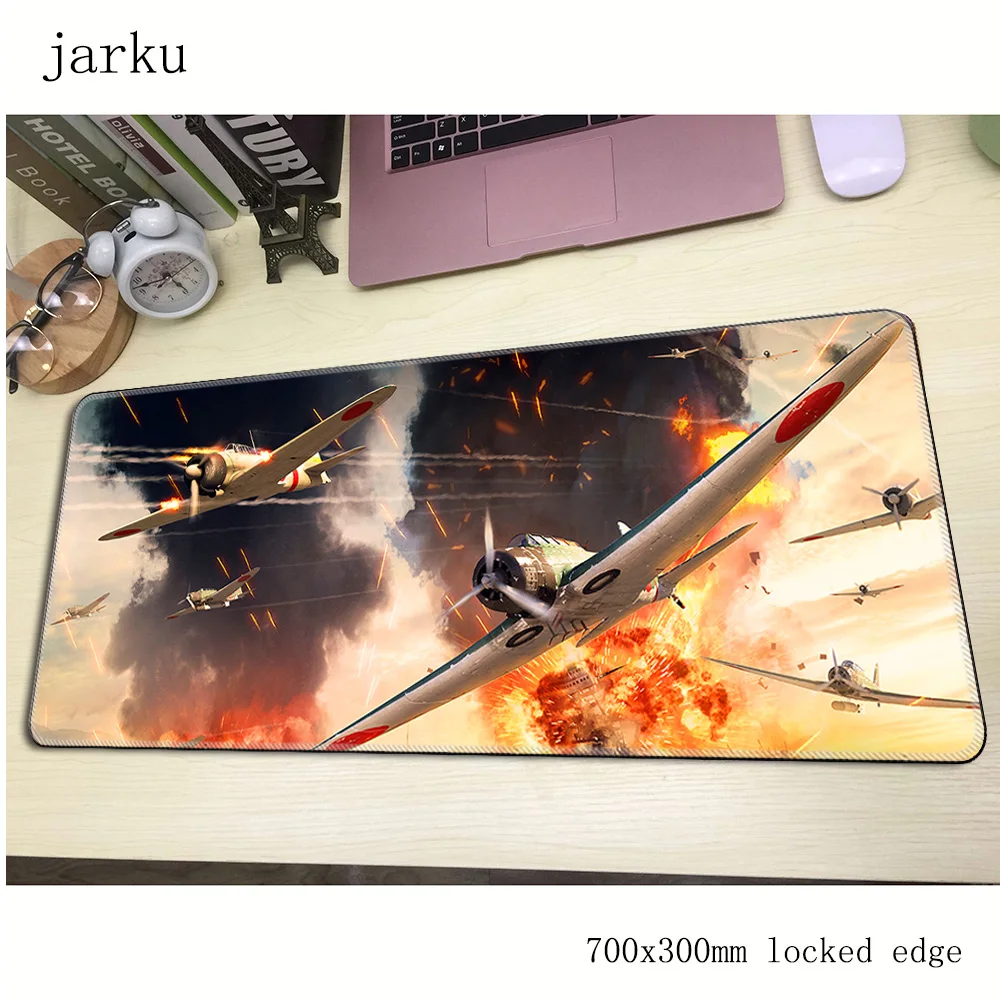 Игровой коврик для мыши war thunder 700x300 мм большой notbook Настольный с рисунком