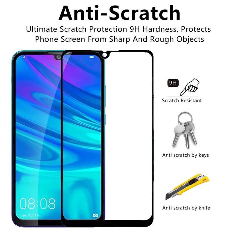 Для Huawei Honor 8S 9H полное покрытие закаленное стекло для KSE-LX9 Защитная пленка экрана |