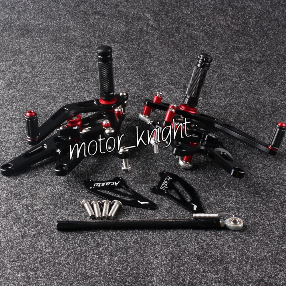 

Foot Pegs Rearset Rear Set For YAMAHA YZF R1 2004 2005 2006 Black