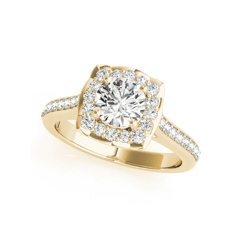 LESF 1.0 Carat Halo Rings Lover Promise Ring Gift Jewelry for Women Eternity Bijouterie 100% 925 Silver | Украшения и аксессуары