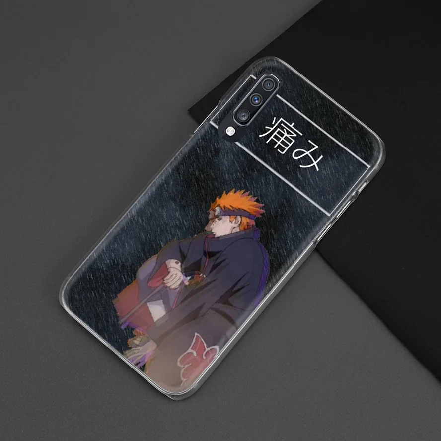 Героя аниме «Наруто Dragon Ball Z чехол для samsung Galaxy A50 A70 A80 A20e A60 A40 A30 A20 A10 A8 A6 плюс A9 A7 жесткий чехол для телефона из поликарбоната с Coque