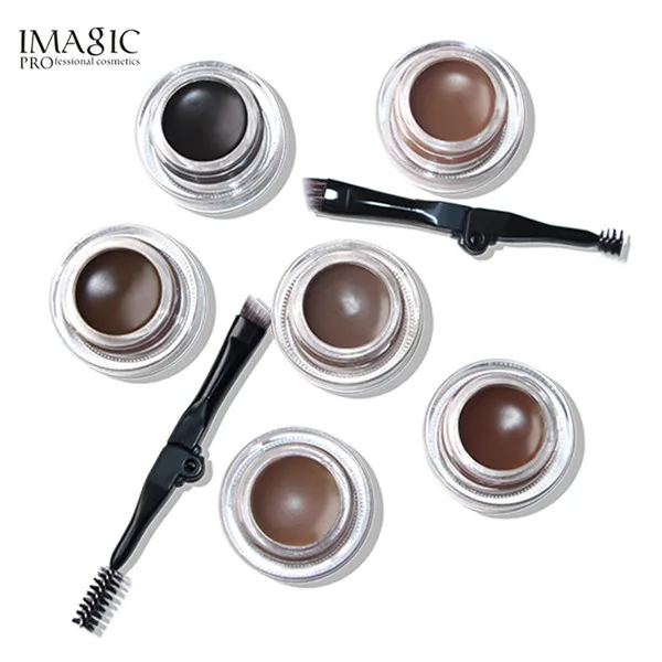 IMAGIC Colors тени для бровей макияж водостойкая помада гель Длительное Действие 3D