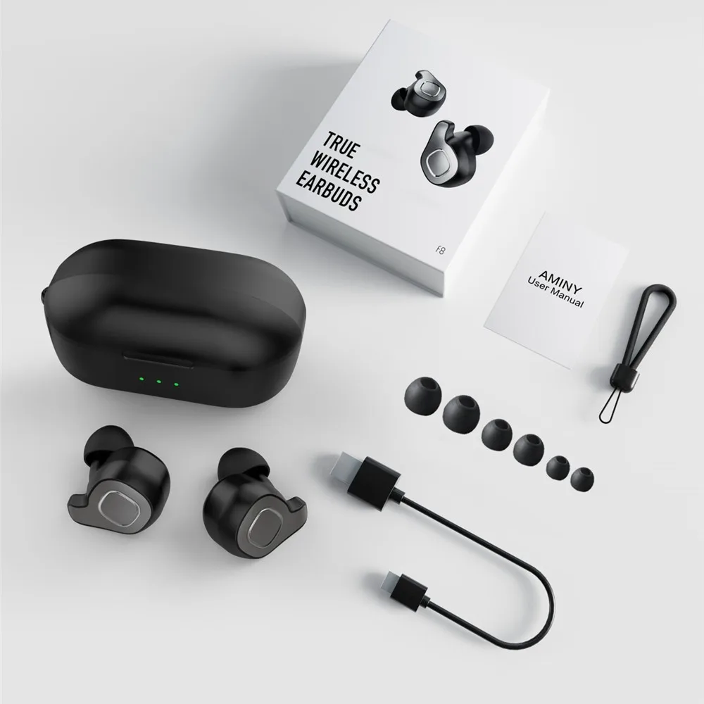 CUFOK TWS Bluetooth 5 0 наушники беспроводные бас стерео спортивные Handsfree гарнитура для Apple