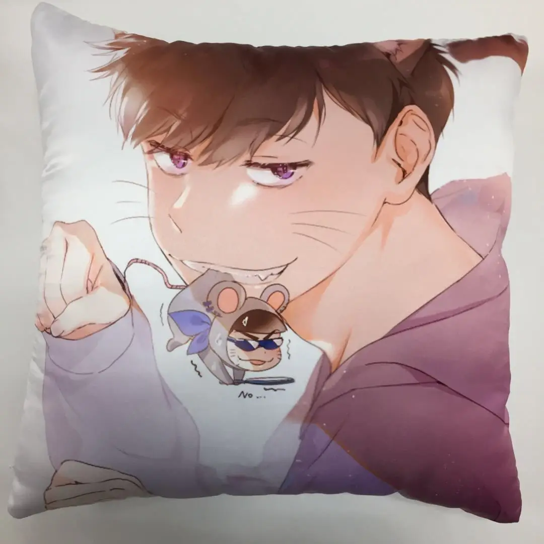 Mr. osomatsu-сан-Ichimatsu аниме два боковых наволочки обнимая подушку Чехол отаку Косплэй подарок 205