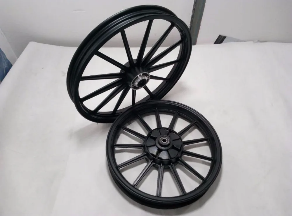 GN125 GS125 1,6x18 2,15x16 Передние Задние колесные диски для мотоциклов с тормозной ступицей звездочки