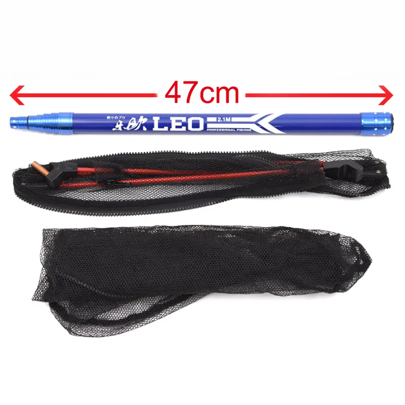 Складная рыболовная сетка из углеродного волокна нейлоновая портативные Рыбные