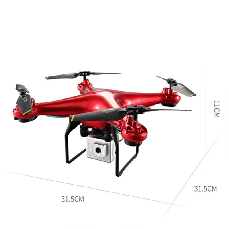 DM006 Шестиопорный фиксированный четырехосный самолёт RC Drone 6 осевой пульт