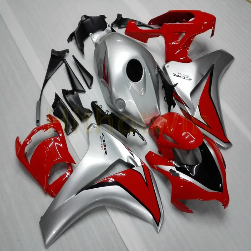 I Пользовательские Обтекатели мотоцикла для HONDA CBR1000RR 2008 2009 2010 2011 мотор панели+ Botls+ литьевая форма серебристо-серый - Цвет: I