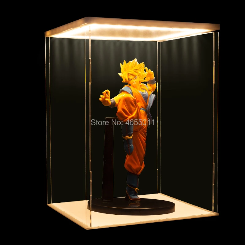 S. orange DIY DRAGON BALL Сон Гоку настольная лампа светодиодный теплый белый ночник декоративное освещение подарки гаражные наборы коробка с окошком для демонстрации модели