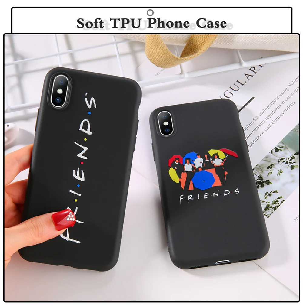 Lovebay для iPhone 6 6s 7 8 Plus X XR XS Max 11 Pro Max 5 5S SE чехол для телефона центральный Perk Friends Мягкий ТПУ чехол для iPhone XS