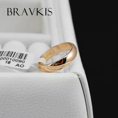 Простой простой обручальный браслет BRAVEKISS обручальные кольца для ее и его