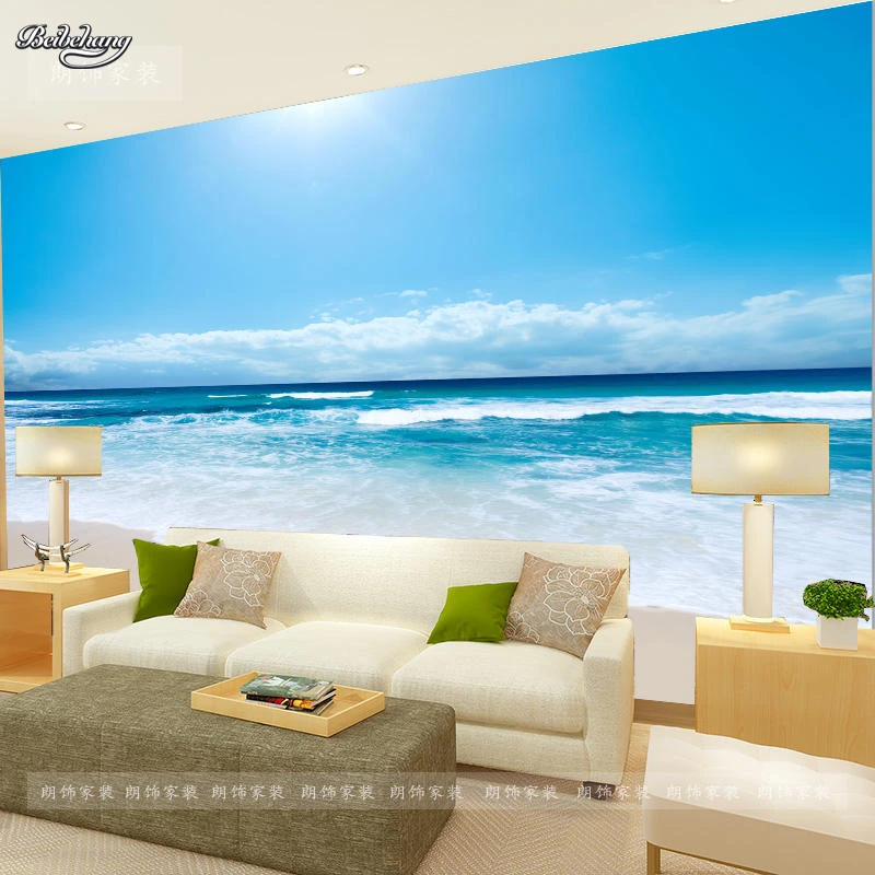 Пользовательские 3d стереоскопические обои ТВ фон диван современный