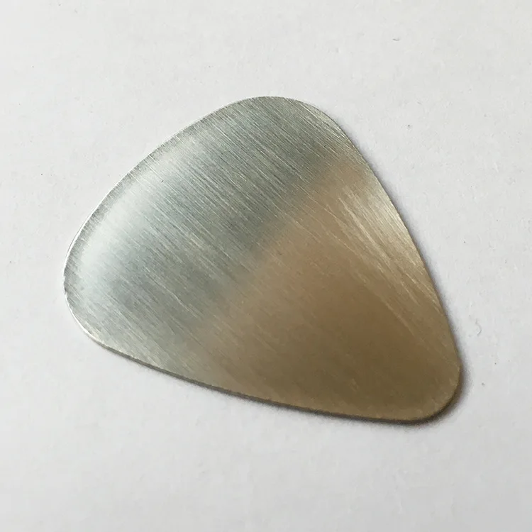 Гитарные пики двухсторонние зеркальные из нержавеющей стали электрическая