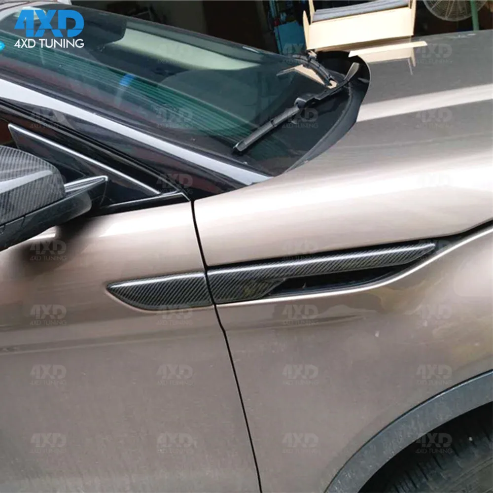 УГЛЕРОДНЫЙ светильник Fender Для Land Rover Range Evoque боковое вентиляционное отверстие