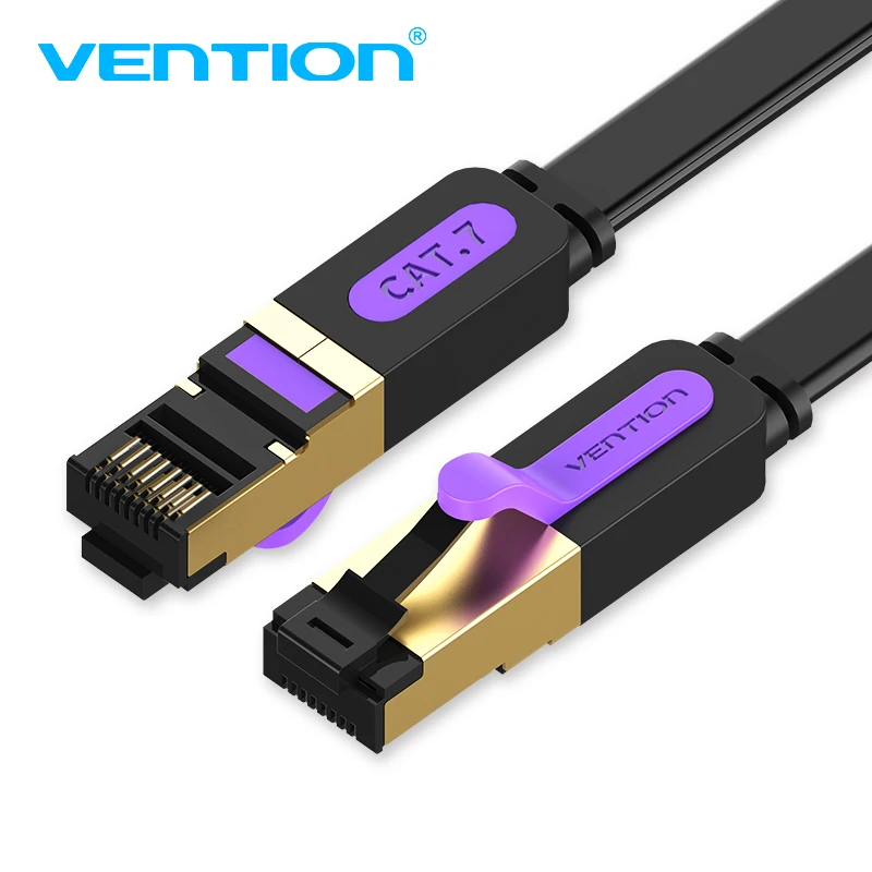 Ethernet кабель Vention RJ 45 Cat7 Lan сетевой STP Соединительный шнур для ПК роутера ноутбука Cat