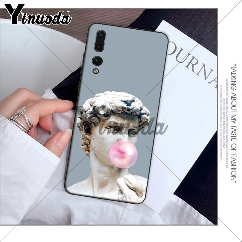 A2 Yinuoda D'art Винтажный чехол для телефона с изображением статуи Давида для huawei P10 plus 20 pro P20 lite mate9 10 lite honor 10 View 10 - Цвет: A2