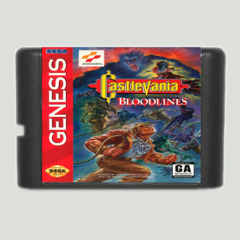 Карта для Sega MegaDrive &amp Genesis 16 бит | Электроника