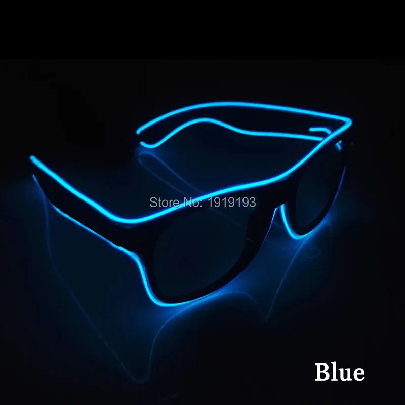 Хит продаж EL Wire Светящиеся Led диджея яркий свет безопасный голосовое управление