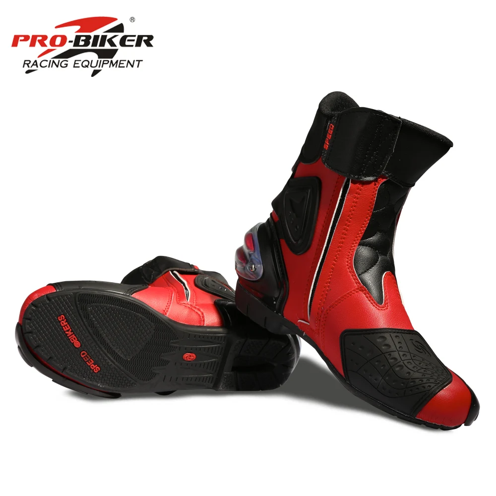 PRO-BIKER/мотоциклетные ботинки для мотоциклистов износостойкие до середины икры из