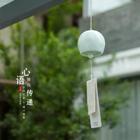 handmade ceramic wind bell pendant japanese style wind pendant home decoration wind chimes creative birthday hanging gifts craft