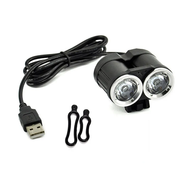 True 2000LM 2 X XM-L T6 светодиодный USB водонепроницаемый фонарь для велосипеда, велосипедная фара, Новое поступление велосипедные фары
