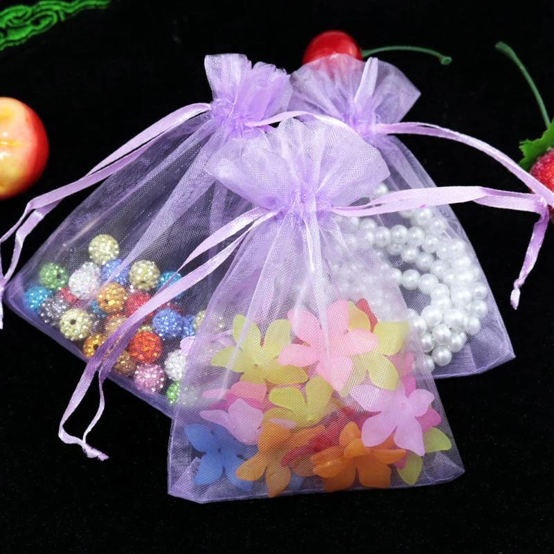 

Wholesale Organza Bag 30x40cm,Wedding Jewelry Packaging Pouches,Nice Gift Bags,Orchid Color,100pcs/lot