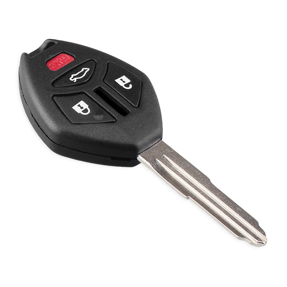 KEYYOU 2 + 1/3 1 кнопка необработанный ключ для автомобиля чехол пульта дистанционного